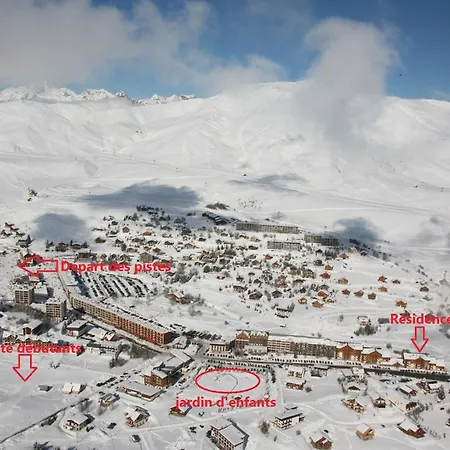 아파트 Duplex 6 Personnes Avec Piscine, Sauna, Hammam Fontcouverte-la-Toussuire